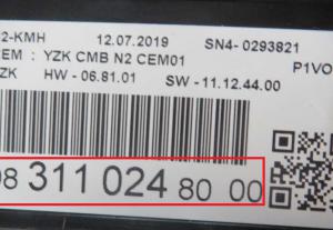 Opel - Combo E vanaf 2018 Tellerpaneel reparatie